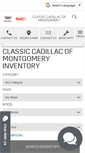 Mobile Screenshot of cadillacofmontgomery.com